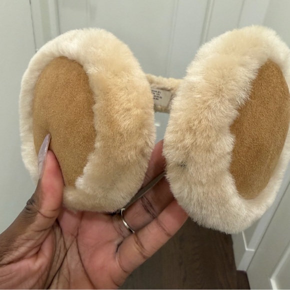 UGG Tan Sheepskin Earmuffs - Picture 2 of 11